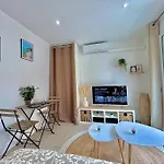 شقة Cosy Proche Plage, Parking Gratuit جوان ليه باه