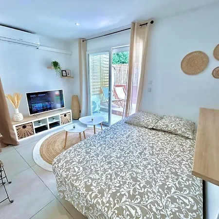شقة Cosy Proche Plage, Parking Gratuit *